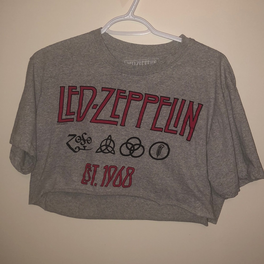 Cropped Led Zeplin Tee